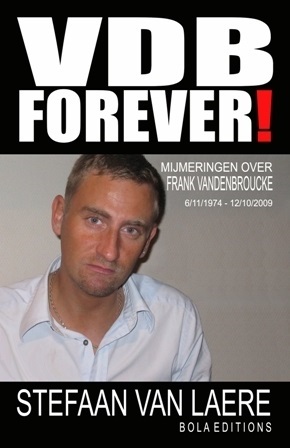 VDB forever: nieuw boek Frank Vandenbroucke met cover