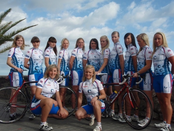 Team Hitec Products UCK on training camp in Playa del Ingles