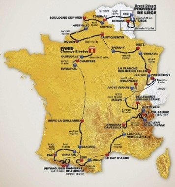 Tour de France 2012 ist vorgestellt