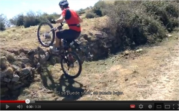 VIDEO PERSONAL -Orbea Occam- Freeride por Terrazas de ZorralaMuela, La Rioja. Subir, y Bajar.
