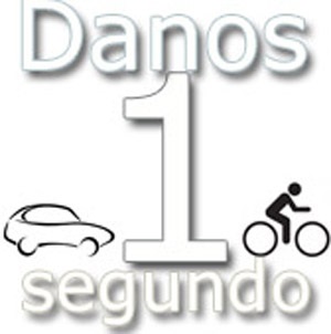Danos 1 segundo. Piensa 1 segundo antes de adelantar a un ciclista. campaña Seguridad vial.