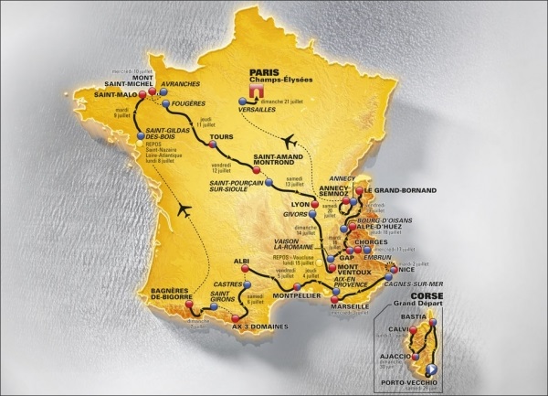 Le Tour: Die 100. Austragung der Tour de France im Jahre 2013
