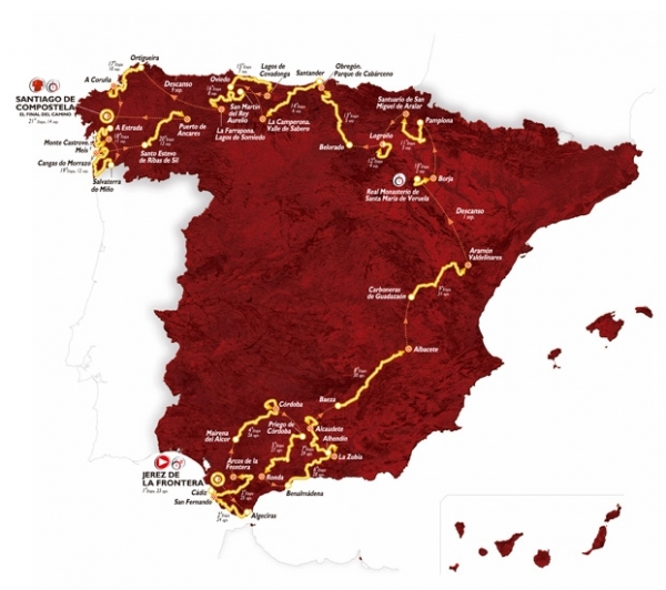 SpanienRundfahrt 2014: Teilnehmerfeld bekannt nach Vergabe der 4 WildCards