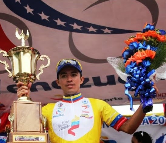 Jonathan Salinas se tituló campeón en la Vuelta a Venezuela