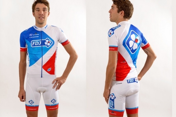 Neues Trikot für 2015 der WorldTour Mannschaft FDJ