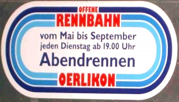 Jan-André Freuler dominierte am Schlussmeeting auf der Offenen Rennbahn von Oerlikon