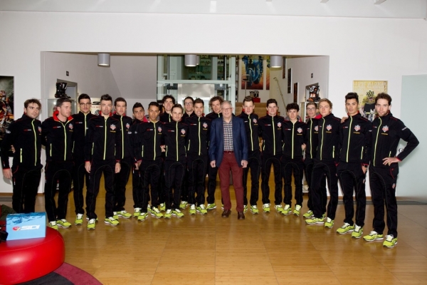 Team Willier Triestina-Selle Italia voorgesteld.