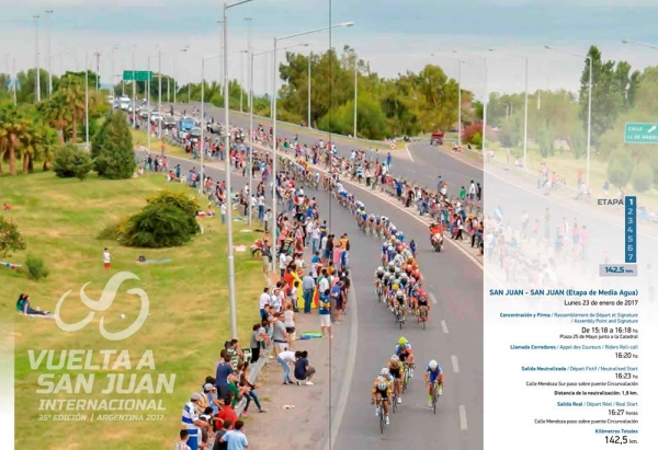 Langsam kommt die Strassensaison 2017 in Fahrt. In Argentinien wird zur Vuelta San Juan gestartet