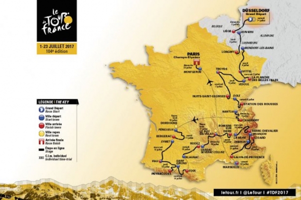 Die Tour de France Organisation vergibt die 4 WildCards für die Tour 2017