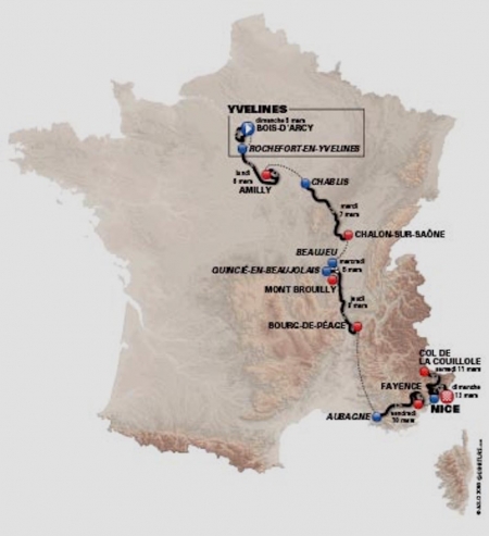 75. Paris – Nizza vom 5. – 12. März 2017