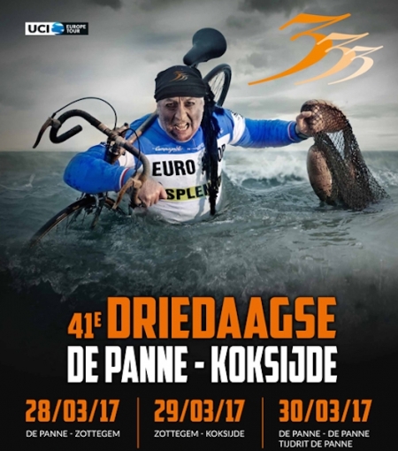 3 Tage von De Panne-Koksijde mit einigen WorldTour Teams  28. – 30. März 2017