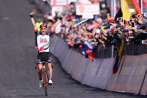 JAN POLANC WINT 4E ETAPPE GIRO D’ ITALIA