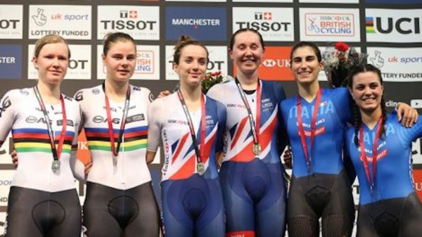 BahnWeltcup in Manchester 2. Tag – Kristina Vogel, Deutschland, holt die 2. Goldmedaille