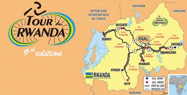 Tour du Rwanda 2017 mit Simon Pellaud als einziger Schweizer am Start