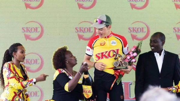 Tour du Ruanda 2017: Solosieg von Simon Pellaud Schweiz in der 2. Etappe