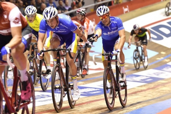 1. Nacht im 6-Tagerennen von Gent – schwacher Start von  Marguet/Pijourlet