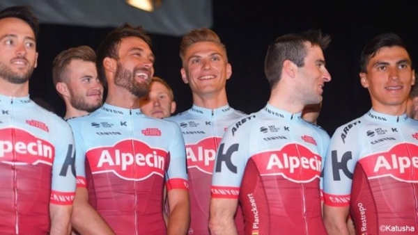 Marcel Kittel hat einen neuen Kittel bei Katusha-Alpecin für 2018