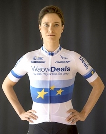 Marianne Vos aus den Niederlanden bricht das Schlüsselbein