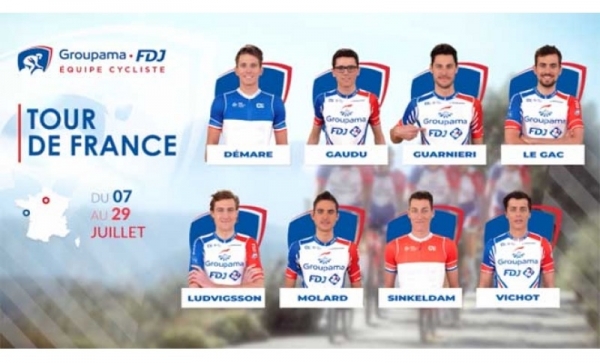 105. Tour de France 2018: Groupama-FDJ hat die Selektion getroffen