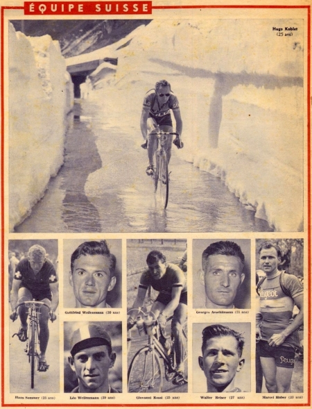 Als Hugo Koblet die Tour de France 1951 gewann…….