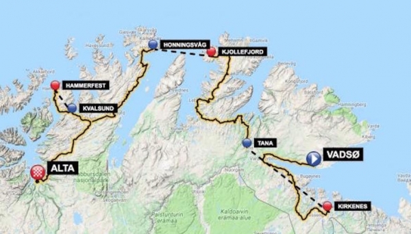 Danilo Wyss holt sich Rang 4 im hohen Norden an der  6. Arctic Race of Norway 2018
