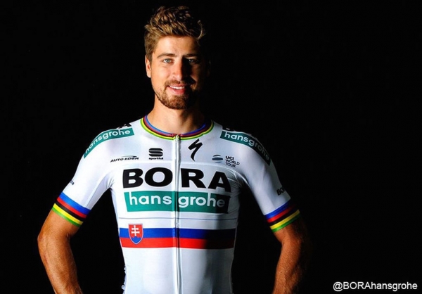 Ex-Weltmeister Peter Sagan präsentiert seinen neuen Look