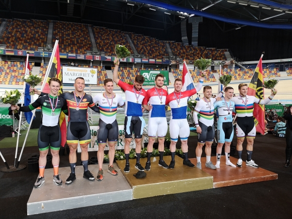 BEAT CYCLING CLUB verlengt titel op NK Teamsprint.