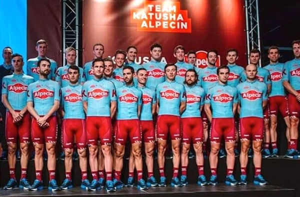 Katusha-Alpecin mit neuem Outfit und Erik Zabel als Performance Manager