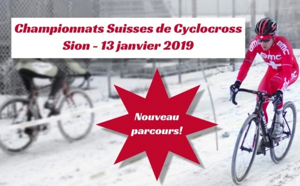 Am Sonntag 13. Januar findet die Schweizermeisterschaft im Cyclocross in Sion statt
