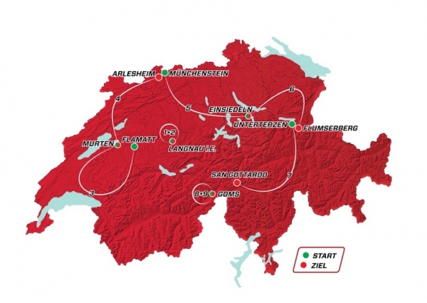 Tour de Suisse 2019: 3 WildCards sind vergeben für die WorldTour Rundfahrt