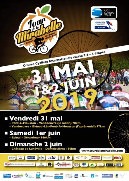 10 Schweizer sind an der Tour de la Mirabelle, Frankreich gestartet