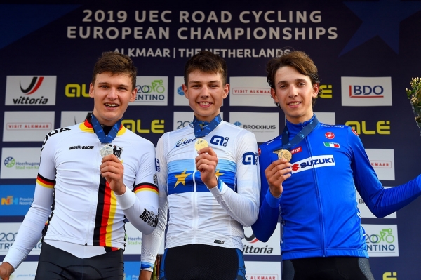 OEKRAIENER PONOMAR GLORIEUS WINNAAR EK WEG ALKMAAR MANNEN JUNIOREN.