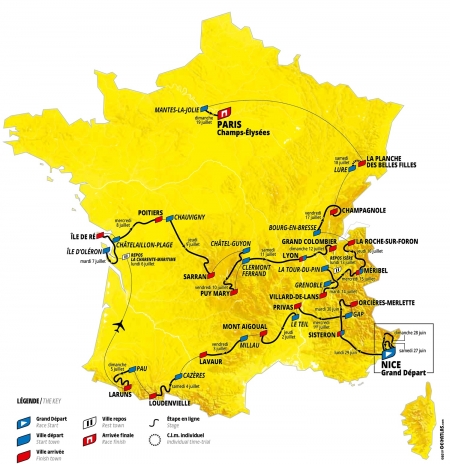 Die 22 Teams für die Tour de France 2020 sind durch die ASO bestätigt