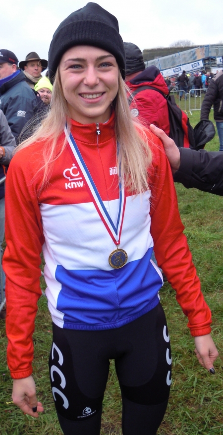 Inge van der Heijden verovert opnieuw Nationale Tricot
