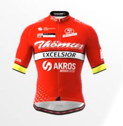 Team Akros-Excelsior-Thömus, Schweiz, stoppt den Rennbetrieb