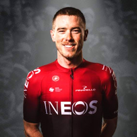 Rohan Dennis, Australien, gewinnt 1. Rennen an der virtuellen Tour de Suisse