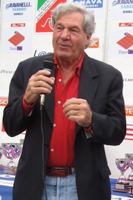 Dino Zandegu, Italien, ein Original feiert seinen 80. Geburtstag