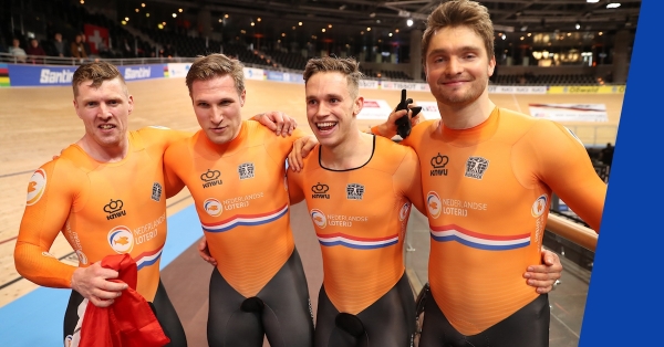 Nederlandse baanploeg met vierde teamsprinter naar Tokyo