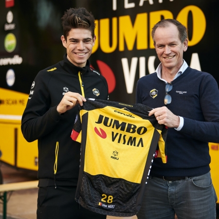 Van Aert tot en met 2024 bij Team Jumbo-Visma