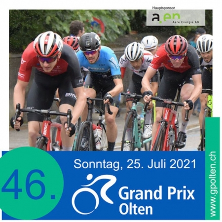 Vorschau für die 46. Austragung des GP Olten am 25. Juli 2021