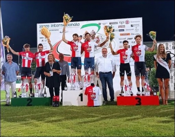 Titi Marguet/Nicolo De Lisi am 5 Tagerennen in Pordenone auf Rang 2