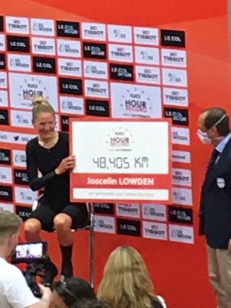 Neuer Stundenweltrekord im Tissot Velodrome Grenchen – Jos Lowden fährt 48.405 Km/h