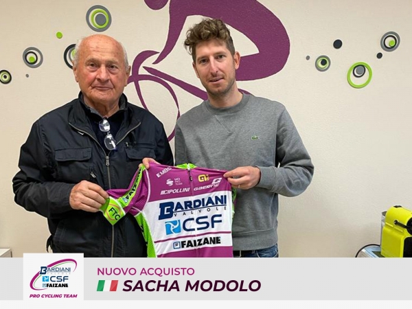 SACHA MODOLO  KEERT TERUG NAAR BARDIANI CSF FAIZANÈ. VERRASSEND AAN HET EINDE VAN DE TRANSFERMARKT.