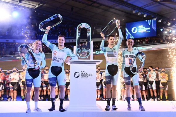Die Sieger und Siegerinnen der UCI Track Champions League 2021