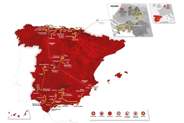 Route van de VUELTA 2022 in Madrid gepresenteerd