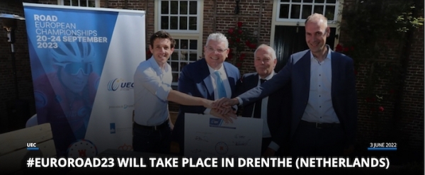 DE EUROPESE KAMPIOENSCHAPPEN 2023 VINDEN PLAATS IN DRENTHE (NEDERLAND)