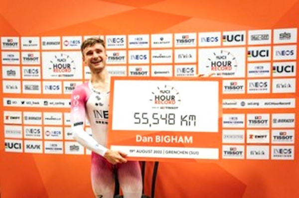 Wieder ein neuer Weltrekord im Tissot Velodrome Grenchen am 19. August 2022
