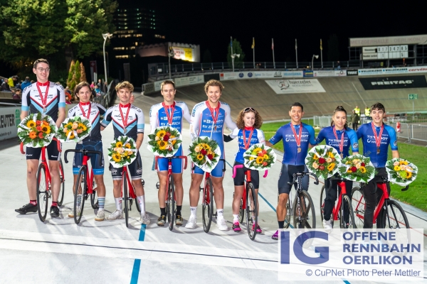 Track Team BE electric RV Zürich Schweizermeister im Teamsprint 2022