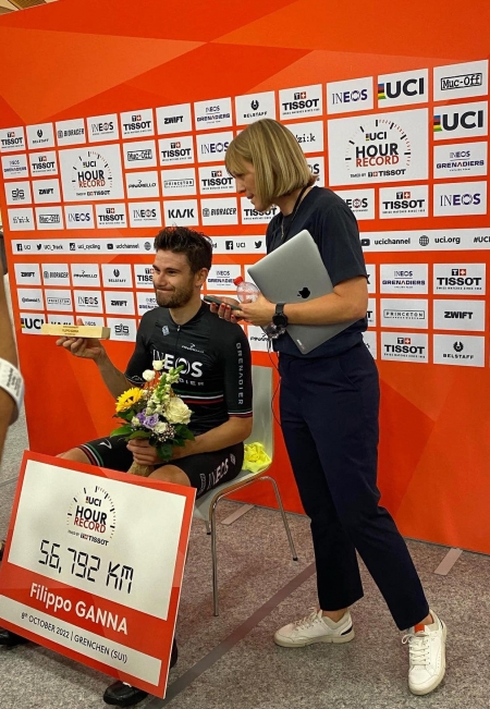 Ist die Bahn im Tissot Velodrome die schnellste der Welt ? Filippo Ganna  Weltrekord über 1 Stunde