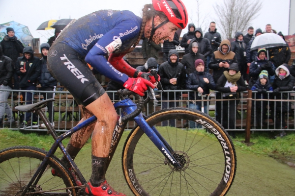 Selecties voor het WK Veldrijden in Hoogerheide.
